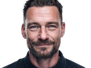 Obraz premium Professional headshot: mature businessman portrait for corporate use