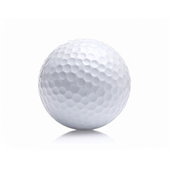  Golf ball isolated on white background