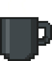 Pixel art Coffee mug