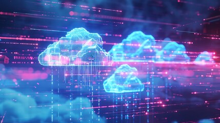 A vibrant fusion of technology, science, and design, featuring digital patterns, abstract shapes, and futuristic concepts. Dynamic waves, geometric grids, and colorful fractals create a stunning visua