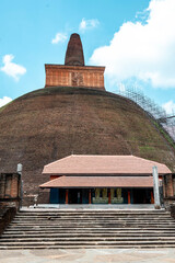 temple in Anuradhapura, sri lanka