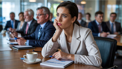 business team working in office, class, meeting 
