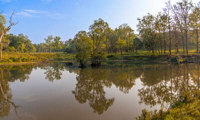lake in autumn