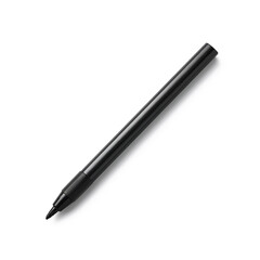 Black pen on white background with soft shadow for mockup use 