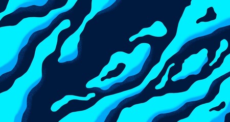 abstract blue shapes background	