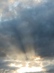 
Sky, nature, landscape, horizon line, sunset, sunrise, sun, clouds, copper, clear, cloudy, aerial views