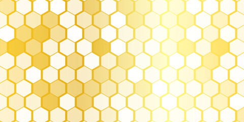 Golden line honey pattern abstract pattern background. Eps 10. Vector background.