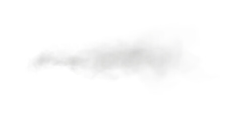 Light grey Smoke. Transparent Cloud Effect with Soft Mist and Vapor Texture