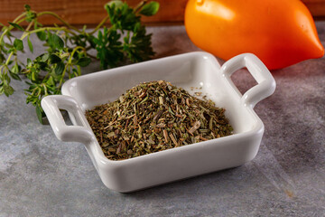 Dry Provance herbs mix seasoning