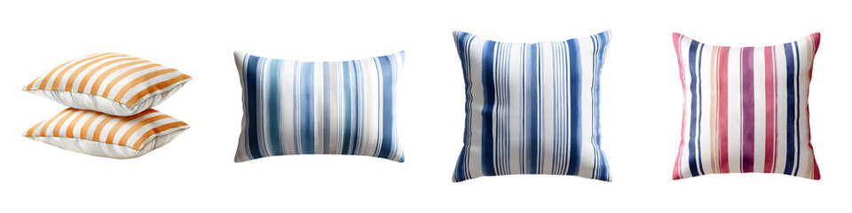 Striped Throw Pillows: Home Decor and Cozy Accents