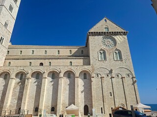 Close up photo of Bari city. Italy, 10 of August. 2025
