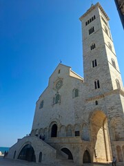 Obraz premium Close up photo of Bari city. Italy, 10 of August. 2025
