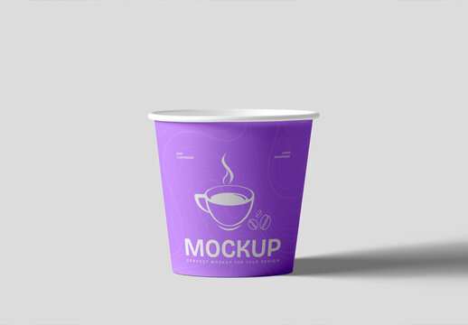 Paper Coffe Cup Mockup