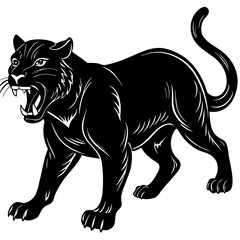 black panther vector