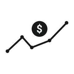 Financial Growth Chart Icon