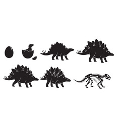 Stegosaurus silhouette © ngentutgajah