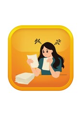 a woman who is tired and weary with work