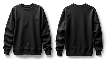 black jacket on a white background