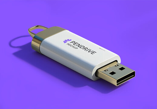 USB Pendrive Mockup