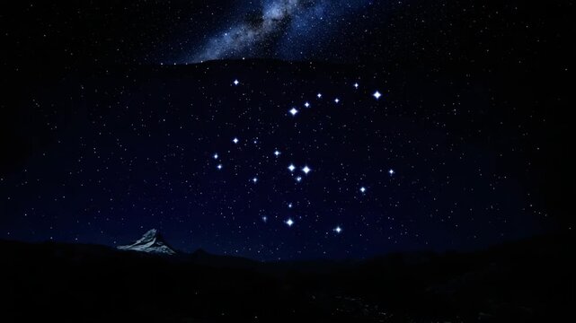 星々の戴冠と雪山の王
