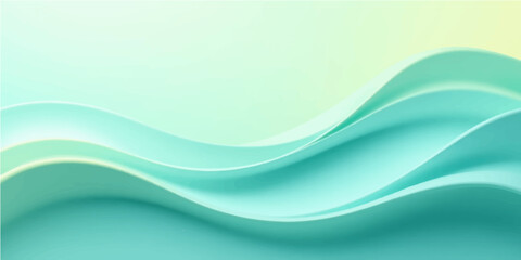 Abstract blue wave background with dynamic flowing lines and futuristic light patterns