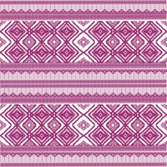Orchid Geometry  A Symmetrical Tapestry in Purple and White pattern seamless