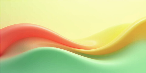 Abstract colorful waves and design background with orange and yellow tones