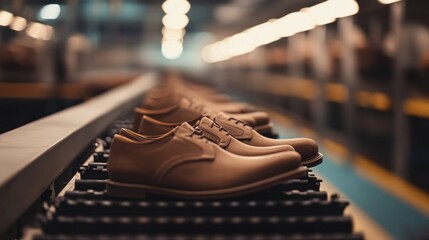 Skilled artisans create custom shoes by hand in a bright, minimalist factory workspace