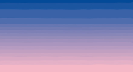 Sunset gradient colors over a calm horizon natural landscape digital art tranquil environment abstract viewpoint. Vector illustration