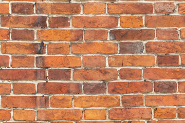 Background of an old 19th-century brick wall.