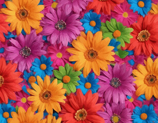 Fototapeta premium Beautiful Colorful textile design Vector, eye catching design 