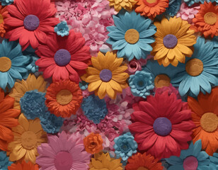 Beautiful Colorful textile design Vector, eye catching design 