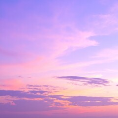 Fototapeta premium A vibrant blue sky stretches overhead, dotted with fluffy white clouds that drift lazily, creating a serene and peaceful atmosphere.
