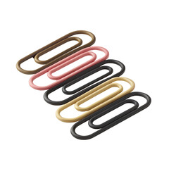 Obraz premium colorful paper clips