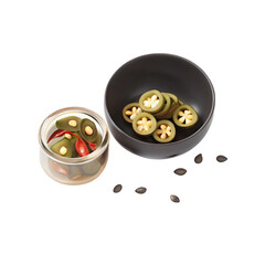 set of sewing buttons