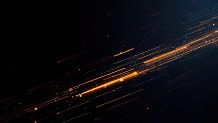 Abstract diagonal light streaks