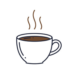 hot chocolate in a cup