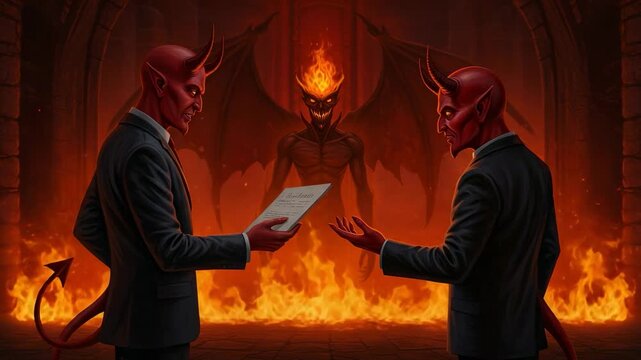 Devilish Deal: Business in Hell