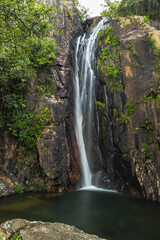 Cachoeira na cidade Cavalcante, Estado de Goiás, Brasil, região da chapada dos veadeiros