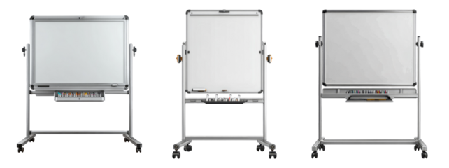 Versatile Mobile Whiteboards for Meetings, Presentations, and Classrooms