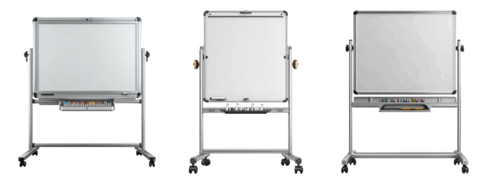 Versatile Mobile Whiteboards for Meetings, Presentations, and Classrooms
