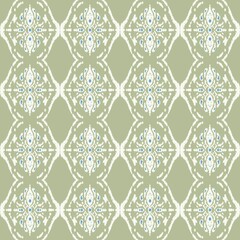 ikat seamless pattern