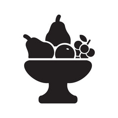 Fruit tower icon for Vietnam Mid Autumn Festival celebration food display
