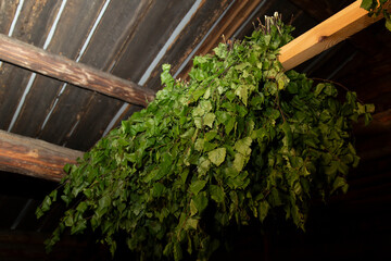 Birch brooms for the sauna. Making and storing brooms.