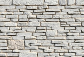 Obraz premium Timeworn gray stone wall, seamless texture ideal for backgrounds, old, exterior