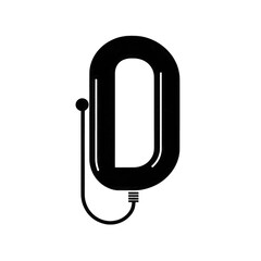 Bold, stylized letter "P" with glittery, digital effects