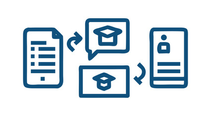 Mobile phone icon set vector glossy button symbol for web business and office design