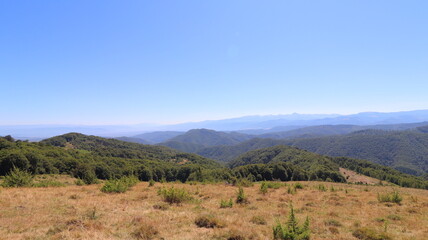 autumn landscape in the mountains