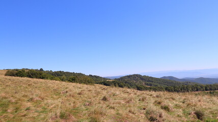 autumn landscape in the mountains