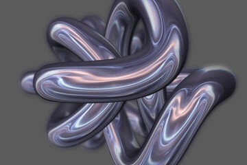 Exclusive, Elite Background, Technological Template, Metal Chain, Unique Design, Rotation

